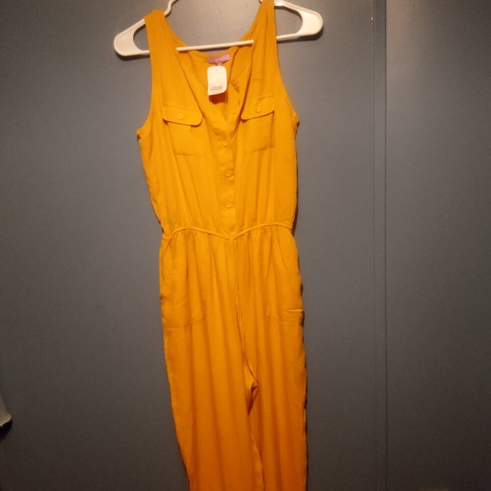 AGACI  gold jumpsuit.
